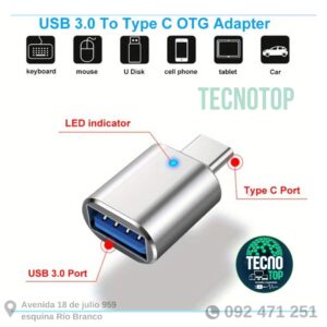 Adaptador de C a USB